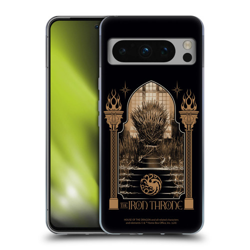 House Of The Dragon: Television Series Season 2 Graphics The Iron Throne Soft Gel Case for Google Pixel 8 Pro