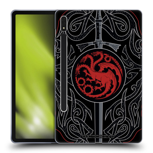 House Of The Dragon: Television Series Season 2 Graphics Daemon Targaryen Sword Soft Gel Case for Samsung Galaxy Tab S8