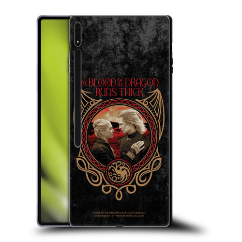House Of The Dragon: Television Series Season 2 Graphics Blood Of The Dragon Soft Gel Case for Samsung Galaxy Tab S8 Ultra