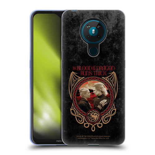 House Of The Dragon: Television Series Season 2 Graphics Blood Of The Dragon Soft Gel Case for Nokia 5.3