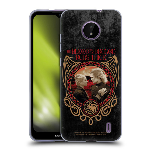 House Of The Dragon: Television Series Season 2 Graphics Blood Of The Dragon Soft Gel Case for Nokia C10 / C20