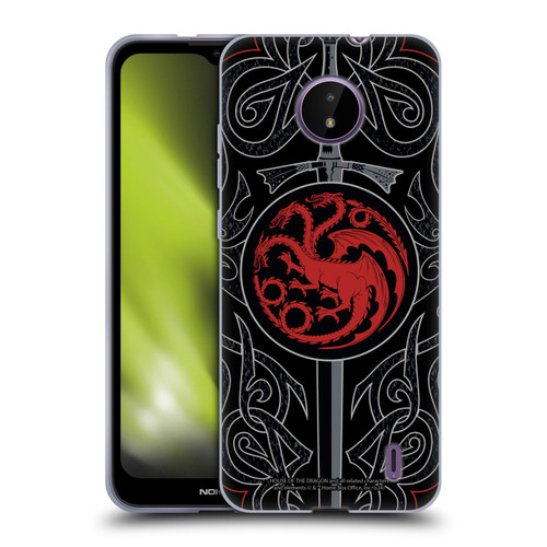 House Of The Dragon: Television Series Season 2 Graphics Daemon Targaryen Sword Soft Gel Case for Nokia C10 / C20