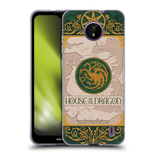 House Of The Dragon: Television Series Season 2 Graphics Targaryen Seven Kingdoms Soft Gel Case for Nokia C10 / C20