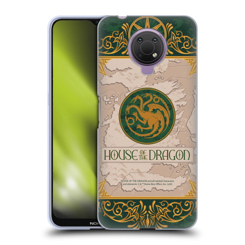 House Of The Dragon: Television Series Season 2 Graphics Targaryen Seven Kingdoms Soft Gel Case for Nokia G10