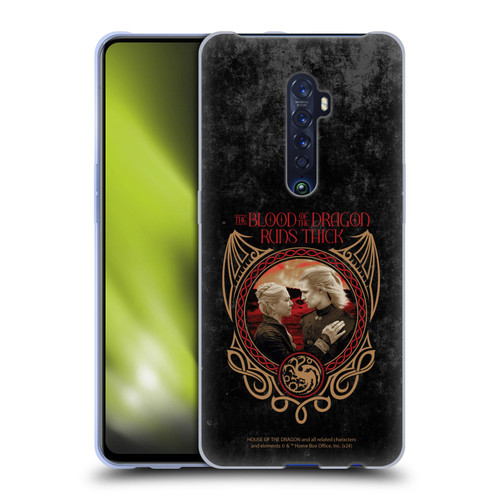 House Of The Dragon: Television Series Season 2 Graphics Blood Of The Dragon Soft Gel Case for OPPO Reno 2