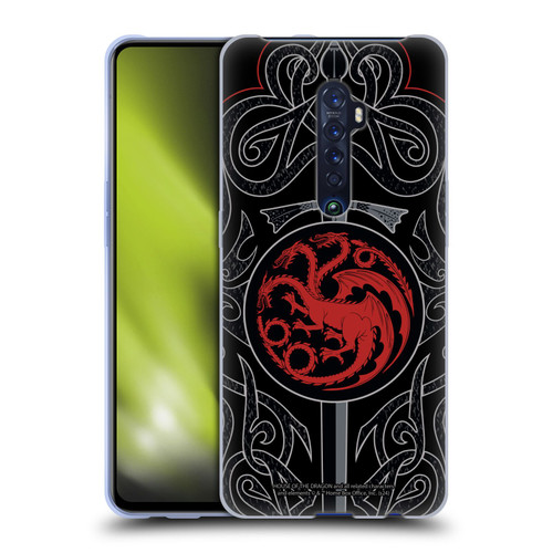 House Of The Dragon: Television Series Season 2 Graphics Daemon Targaryen Sword Soft Gel Case for OPPO Reno 2