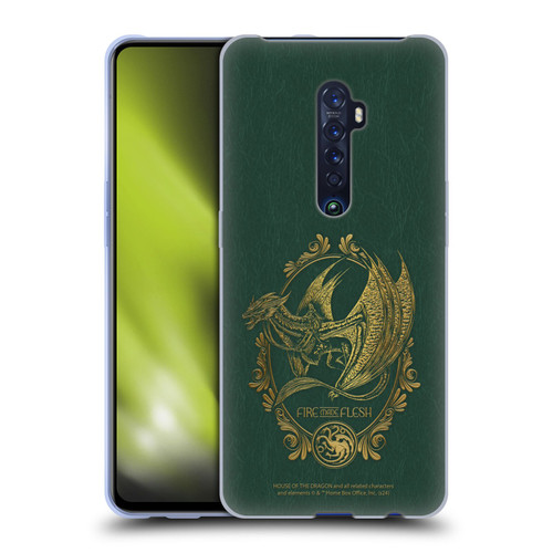 House Of The Dragon: Television Series Season 2 Graphics Fire Made Flesh Soft Gel Case for OPPO Reno 2