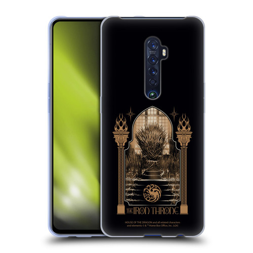 House Of The Dragon: Television Series Season 2 Graphics The Iron Throne Soft Gel Case for OPPO Reno 2