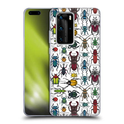 Katerina Kirilova Graphics Beetles Soft Gel Case for Huawei P40 Pro / P40 Pro Plus 5G