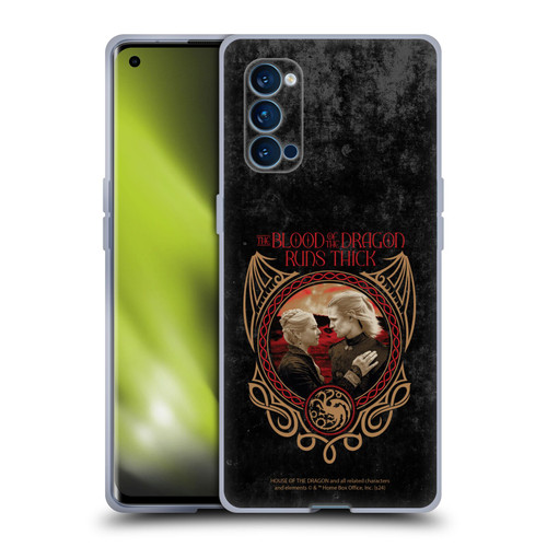 House Of The Dragon: Television Series Season 2 Graphics Blood Of The Dragon Soft Gel Case for OPPO Reno 4 Pro 5G