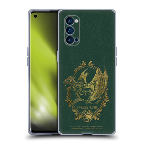 House Of The Dragon: Television Series Season 2 Graphics Fire Made Flesh Soft Gel Case for OPPO Reno 4 Pro 5G