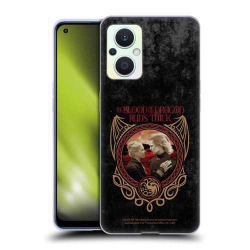 House Of The Dragon: Television Series Season 2 Graphics Blood Of The Dragon Soft Gel Case for OPPO Reno8 Lite