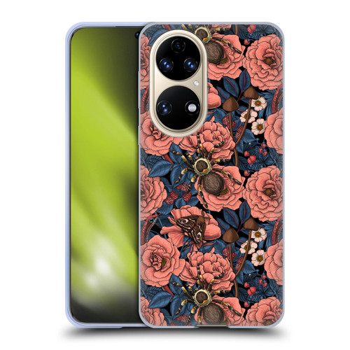 Katerina Kirilova Graphics Dream Garden Soft Gel Case for Huawei P50