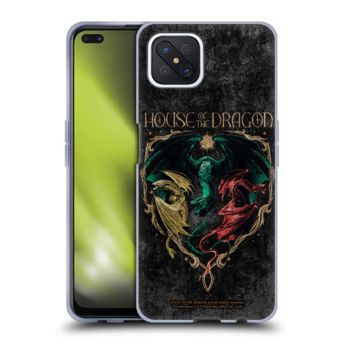 House Of The Dragon: Television Series Season 2 Graphics Dragons Soft Gel Case for OPPO Reno4 Z 5G