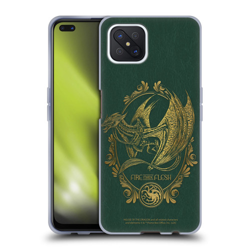 House Of The Dragon: Television Series Season 2 Graphics Fire Made Flesh Soft Gel Case for OPPO Reno4 Z 5G