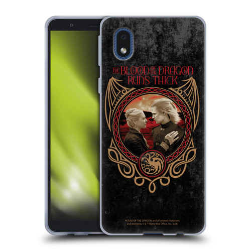 House Of The Dragon: Television Series Season 2 Graphics Blood Of The Dragon Soft Gel Case for Samsung Galaxy A01 Core (2020)