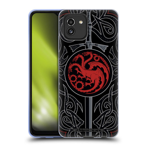 House Of The Dragon: Television Series Season 2 Graphics Daemon Targaryen Sword Soft Gel Case for Samsung Galaxy A03 (2021)