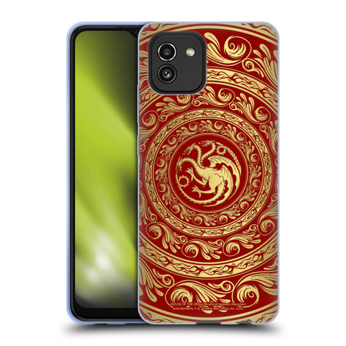 House Of The Dragon: Television Series Season 2 Graphics Targaryen Logo Soft Gel Case for Samsung Galaxy A03 (2021)