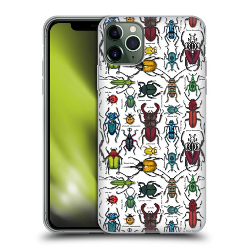 Katerina Kirilova Graphics Beetles Soft Gel Case for Apple iPhone 11 Pro Max