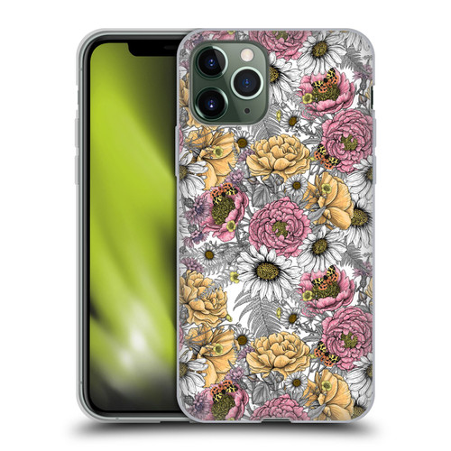Katerina Kirilova Graphics Garden Bouquet Soft Gel Case for Apple iPhone 11 Pro