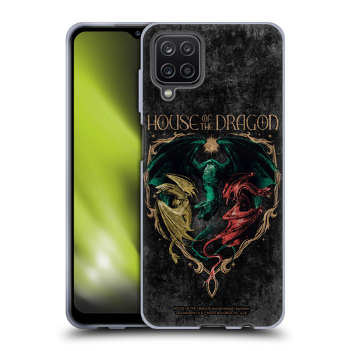 House Of The Dragon: Television Series Season 2 Graphics Dragons Soft Gel Case for Samsung Galaxy A12 (2020)