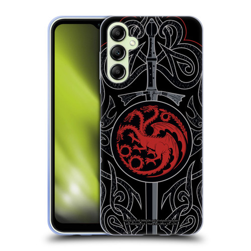 House Of The Dragon: Television Series Season 2 Graphics Daemon Targaryen Sword Soft Gel Case for Samsung Galaxy A14 5G