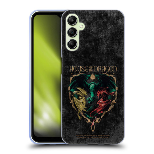 House Of The Dragon: Television Series Season 2 Graphics Dragons Soft Gel Case for Samsung Galaxy A14 5G