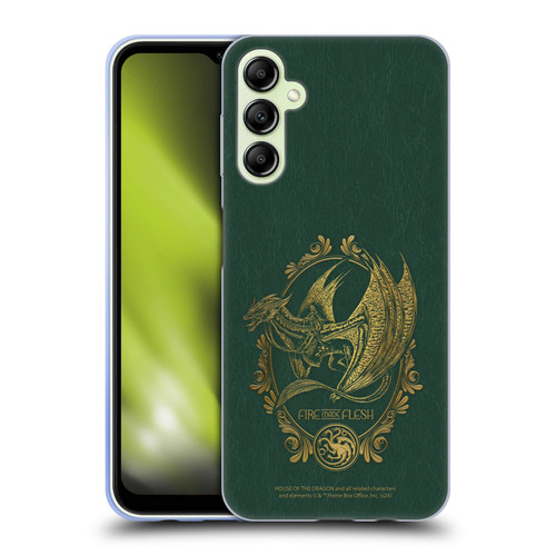 House Of The Dragon: Television Series Season 2 Graphics Fire Made Flesh Soft Gel Case for Samsung Galaxy A14 5G