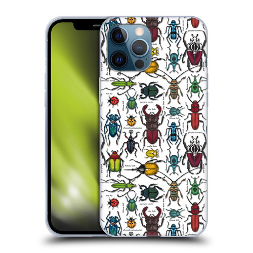 Katerina Kirilova Graphics Beetles Soft Gel Case for Apple iPhone 12 Pro Max
