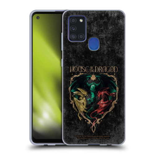 House Of The Dragon: Television Series Season 2 Graphics Dragons Soft Gel Case for Samsung Galaxy A21s (2020)