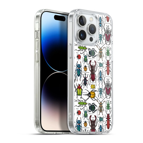 Katerina Kirilova Graphics Beetles Soft Gel Case for Apple iPhone 13 Pro Max & MagSafe