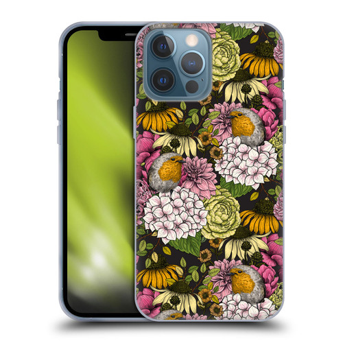 Katerina Kirilova Graphics Robins In The Garden Soft Gel Case for Apple iPhone 13 Pro Max