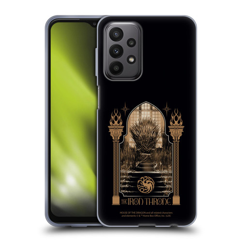 House Of The Dragon: Television Series Season 2 Graphics The Iron Throne Soft Gel Case for Samsung Galaxy A23 / 5G (2022)