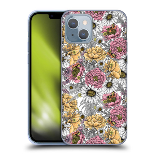 Katerina Kirilova Graphics Garden Bouquet Soft Gel Case for Apple iPhone 14