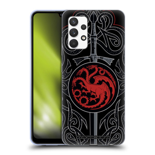 House Of The Dragon: Television Series Season 2 Graphics Daemon Targaryen Sword Soft Gel Case for Samsung Galaxy A32 (2021)
