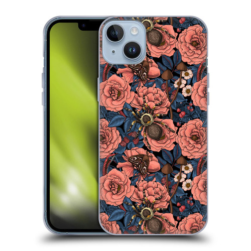 Katerina Kirilova Graphics Dream Garden Soft Gel Case for Apple iPhone 14 Plus