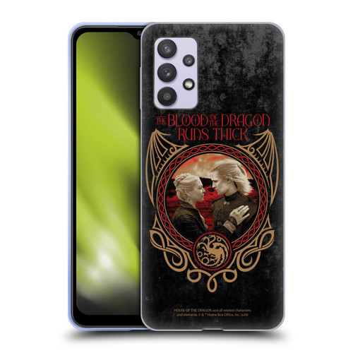 House Of The Dragon: Television Series Season 2 Graphics Blood Of The Dragon Soft Gel Case for Samsung Galaxy A32 5G / M32 5G (2021)