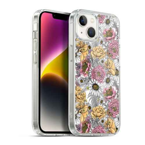 Katerina Kirilova Graphics Garden Bouquet Soft Gel Case for Apple iPhone 14 Plus & MagSafe