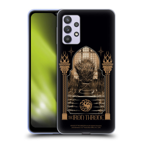 House Of The Dragon: Television Series Season 2 Graphics The Iron Throne Soft Gel Case for Samsung Galaxy A32 5G / M32 5G (2021)