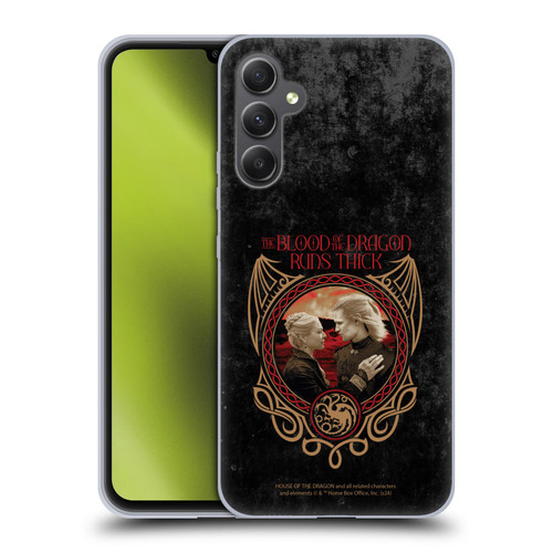 House Of The Dragon: Television Series Season 2 Graphics Blood Of The Dragon Soft Gel Case for Samsung Galaxy A34 5G