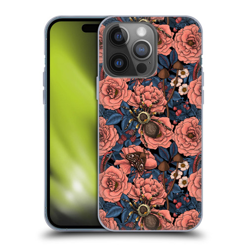 Katerina Kirilova Graphics Dream Garden Soft Gel Case for Apple iPhone 14 Pro