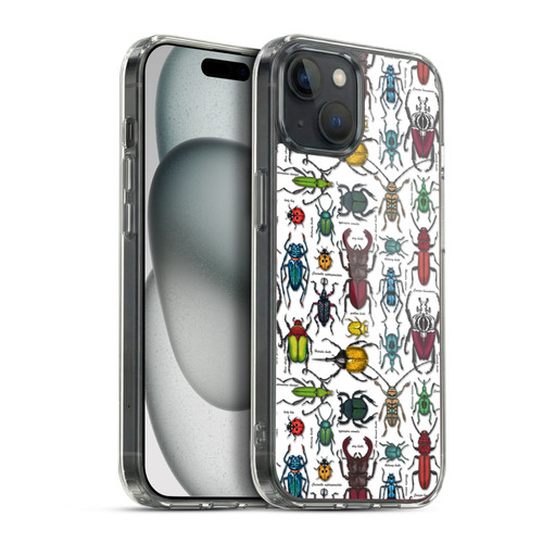 Katerina Kirilova Graphics Beetles Soft Gel Case for Apple iPhone 15 Plus & MagSafe