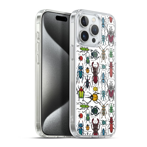 Katerina Kirilova Graphics Beetles Soft Gel Case for Apple iPhone 15 Pro Max & MagSafe