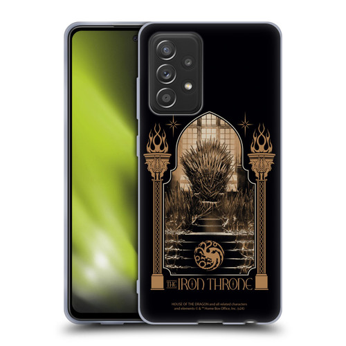 House Of The Dragon: Television Series Season 2 Graphics The Iron Throne Soft Gel Case for Samsung Galaxy A52 / A52s / 5G (2021)