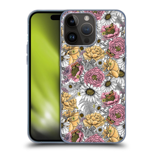 Katerina Kirilova Graphics Garden Bouquet Soft Gel Case for Apple iPhone 15 Pro Max