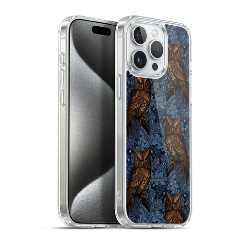 Katerina Kirilova Graphics Night Owls Soft Gel Case for Apple iPhone 15 Pro Max & MagSafe