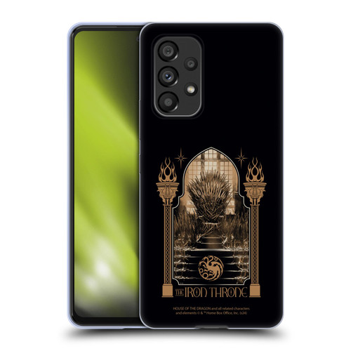 House Of The Dragon: Television Series Season 2 Graphics The Iron Throne Soft Gel Case for Samsung Galaxy A53 5G (2022)