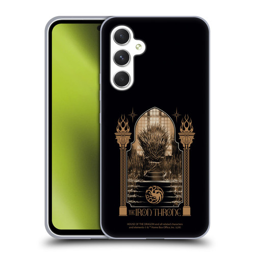 House Of The Dragon: Television Series Season 2 Graphics The Iron Throne Soft Gel Case for Samsung Galaxy A54 5G