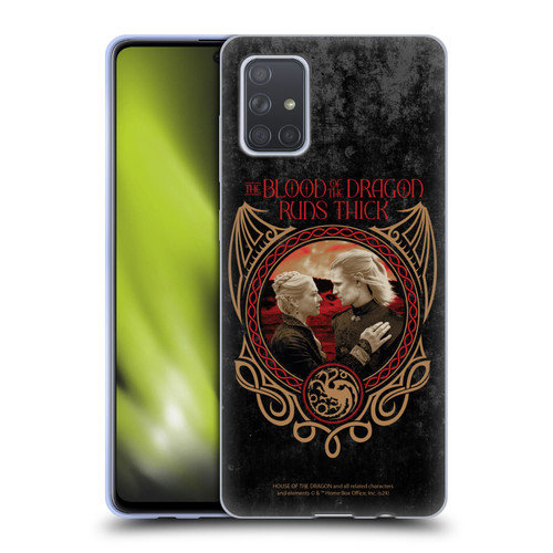 House Of The Dragon: Television Series Season 2 Graphics Blood Of The Dragon Soft Gel Case for Samsung Galaxy A71 (2019)