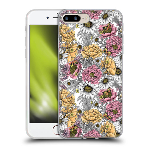 Katerina Kirilova Graphics Garden Bouquet Soft Gel Case for Apple iPhone 7 Plus / iPhone 8 Plus